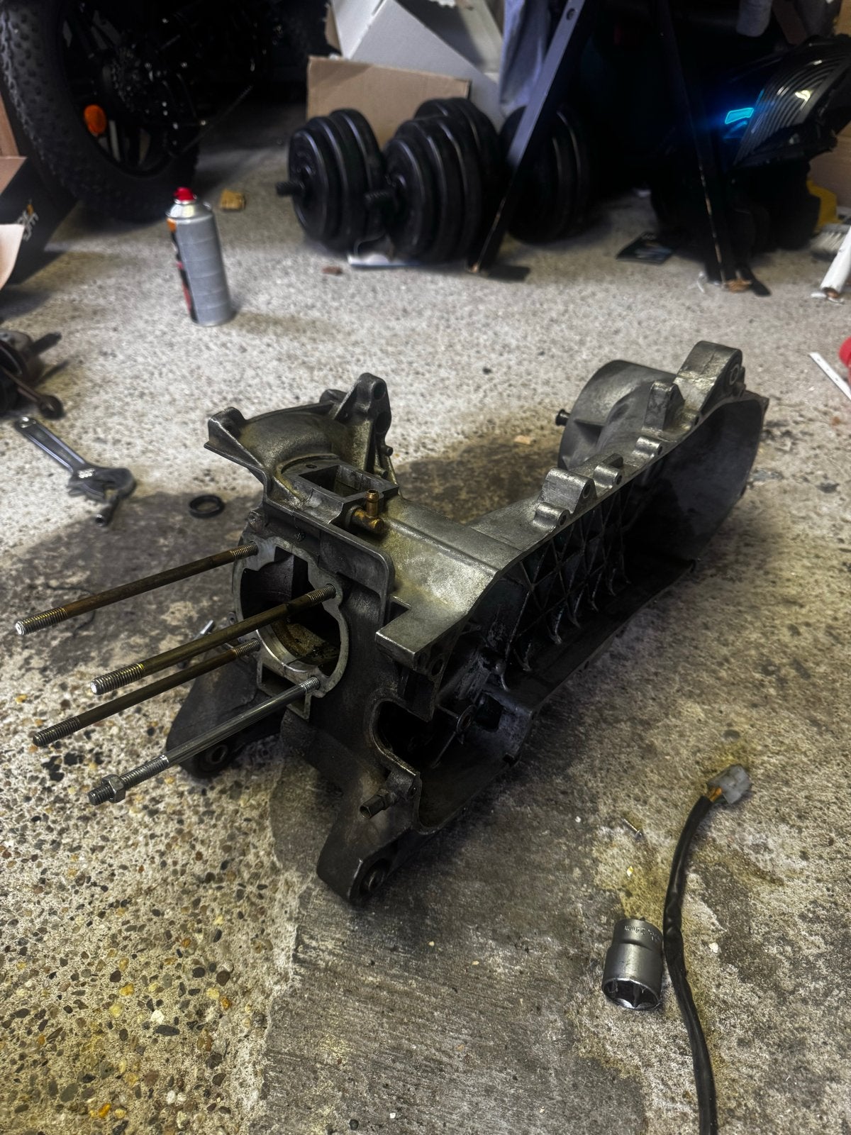Piaggio Hexagon 125/180 carters, Ophalen of Verzenden, Gebruikt, Blok, Piaggio