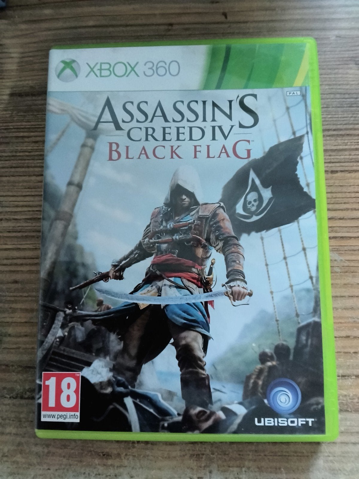 Assassin's Creed IV Black Flag - Xbox 360, Avontuur en Actie, Online, Vanaf 18 jaar, 1 speler
