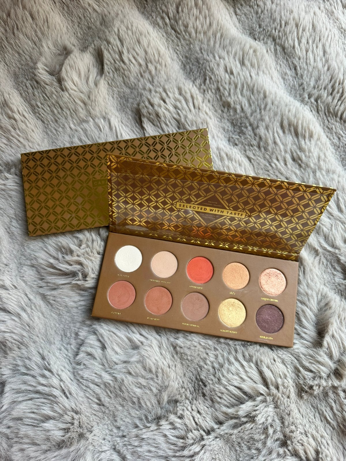 Zoeva oogschaduw palette kleur Caramel Melange, Ophalen of Verzenden, Overige kleuren, Ogen