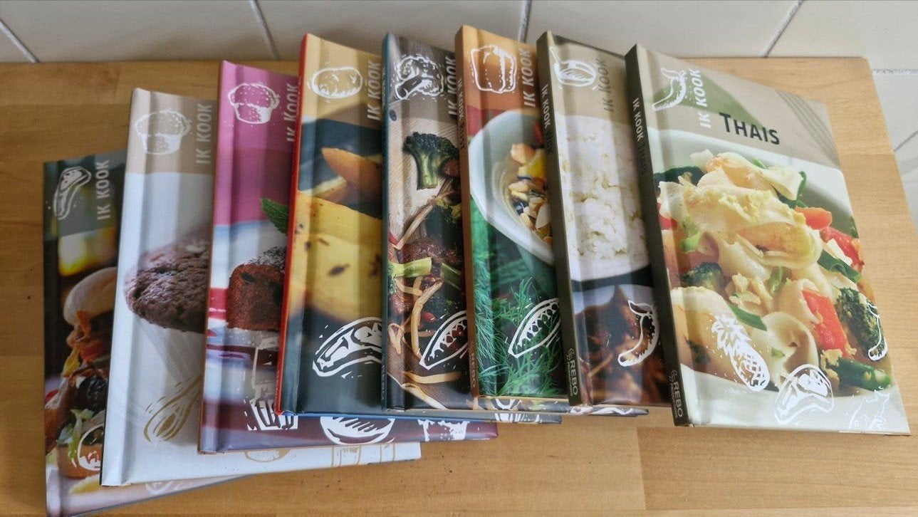 Ik kook kookboeken, Ophalen of Verzenden, Zo goed als nieuw, Overige gebieden