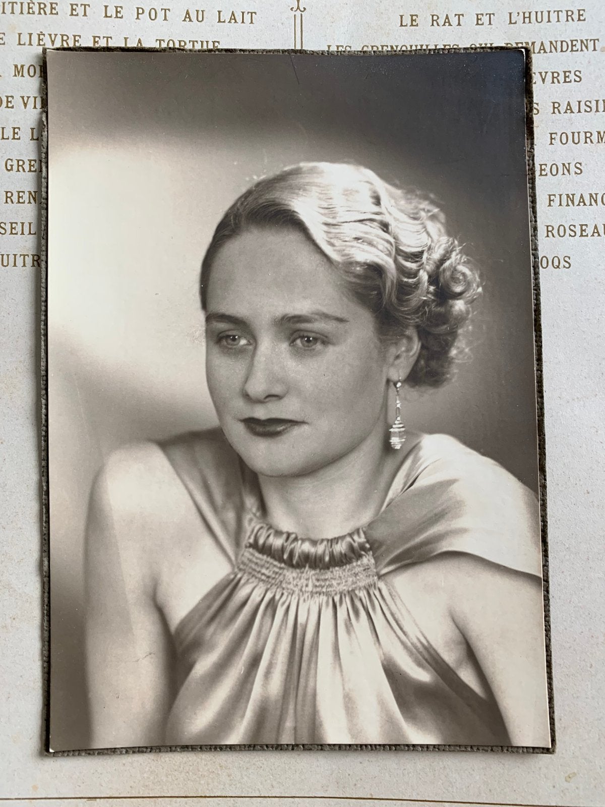 Foto - Dame (SL), Gebruikt, Foto, Ophalen of Verzenden, Voor 1940