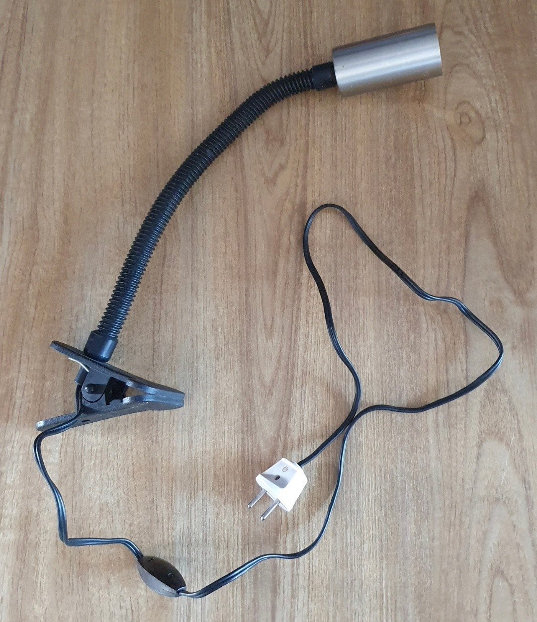 Vintage klemlamp, Ophalen, Gebruikt
