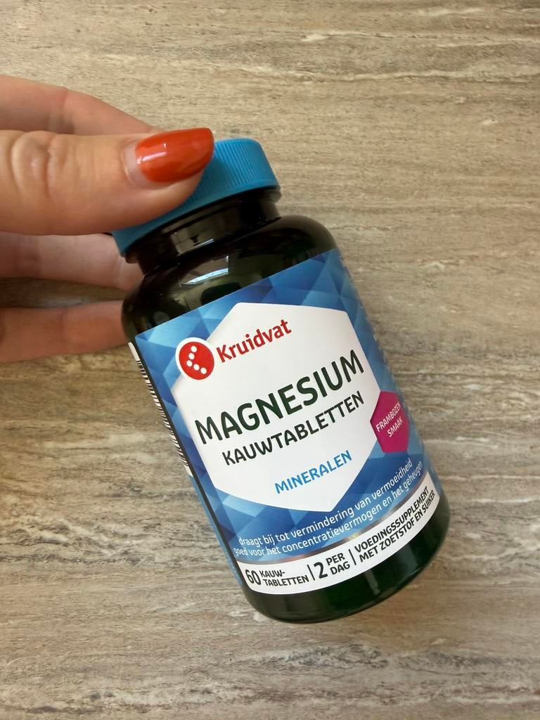 Magnesium kauwtabletten, Sport en Fitness, Gezondheidsproducten en Wellness, Ophalen, Nieuw, Overige typen
