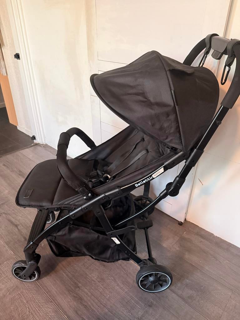 Belletinni buggy - Compact en lichtgewicht, Kinderen en Baby's, Buggy's, Ophalen of Verzenden, Gebruikt, Overige merken, Verstelbare rugleuning