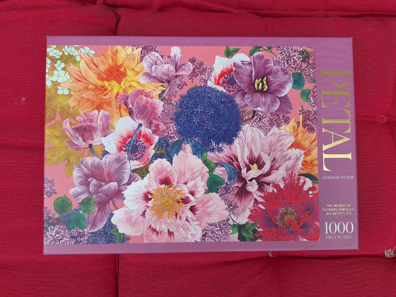 Bloemenpuzzel, Ophalen, 500 t/m 1500 stukjes, Zo goed als nieuw