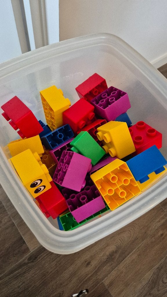BABY Lego Primo blokken (groter dan duplo) 20,-, Ophalen, Gebruikt, Losse stenen, Lego Primo