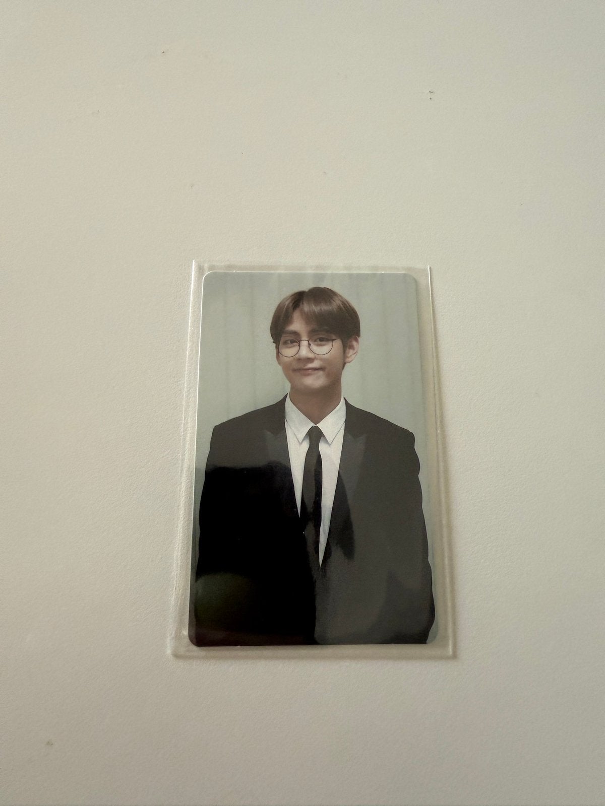 BTS V Taehyung memories 2018 dvd photocard, Ophalen of Verzenden, Zo goed als nieuw
