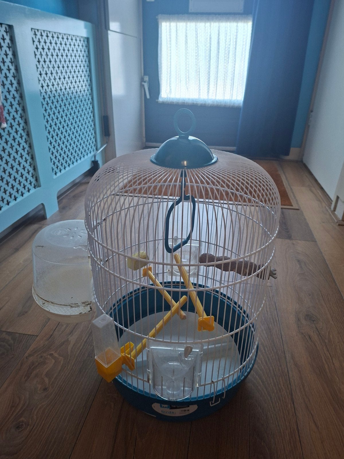 Te koop noch nieuwe Vogelkooi, Dieren en Toebehoren, Ophalen, Zo goed als nieuw, Metaal, Vogelkooi
