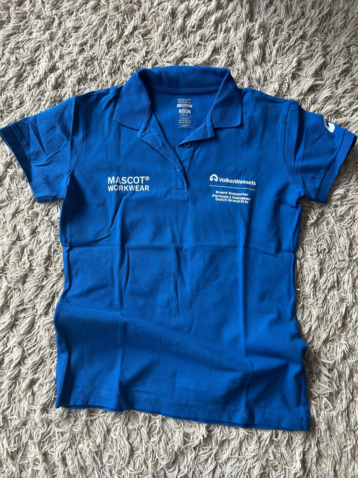 Formule 1 Dutch Grand Prix Zandvoort Polo crew, Maat 38/40 (M), Blauw, Nieuw, Ophalen of Verzenden