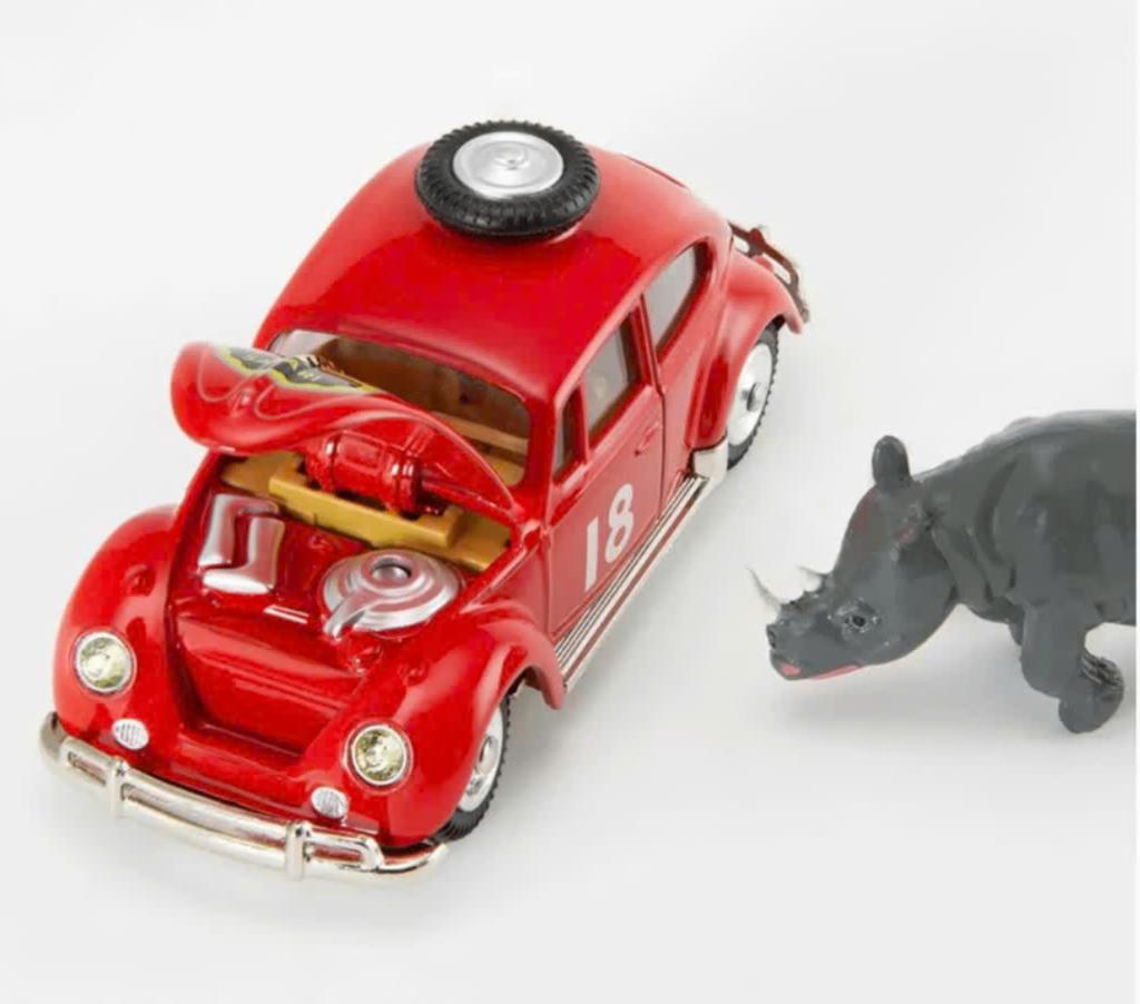 Volkswagen KEVER East African Safari 1/44 CORGI NEW ref. 256, Hobby en Vrije tijd, Modelauto's | 1:43, Verzenden, Nieuw, Auto