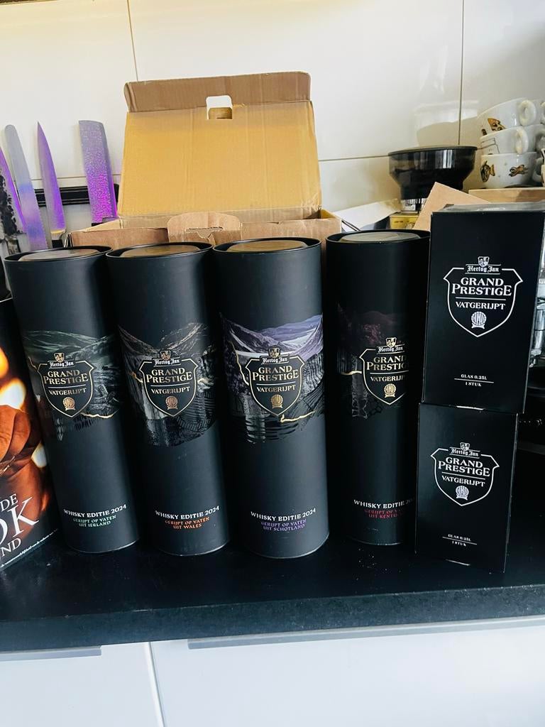 Hertog Jan Grand Prestige Vatgerijpt Whisky Editie 2024, Ophalen of Verzenden, Nieuw, Overige typen