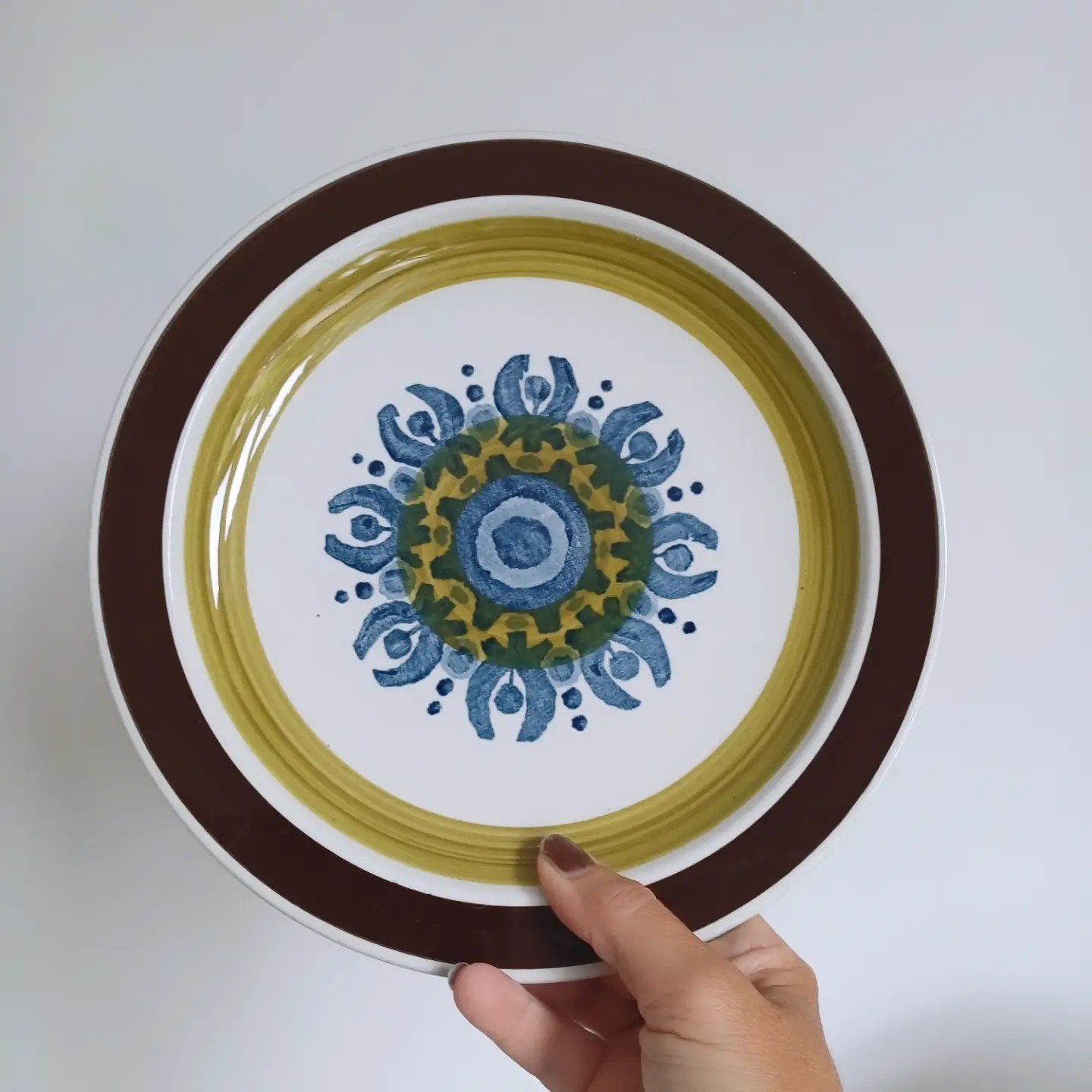 Diepe borden 4x van Burleigh Ironstone Castile, Antiek en Kunst, Ophalen of Verzenden