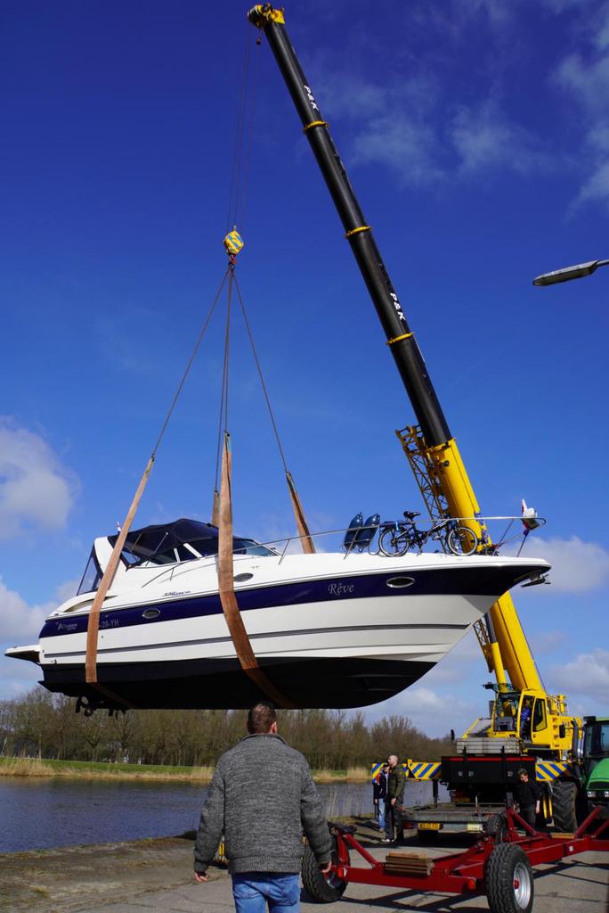 Prachtige Cruiser Yacht 320 Expr met 2x Yanmar 250 pk diesel, Watersport en Boten, Motorboten en Motorjachten, Ophalen, Gebruikt