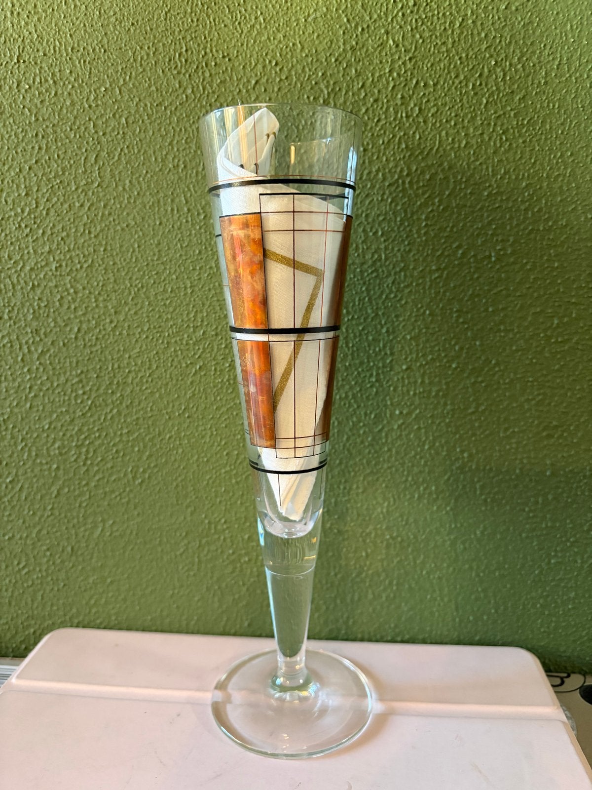 Ritzenhoff Champagneglas Rai L. Amantea Design, Ophalen of Verzenden, Nieuw, Overige materialen, Glas of Glazen