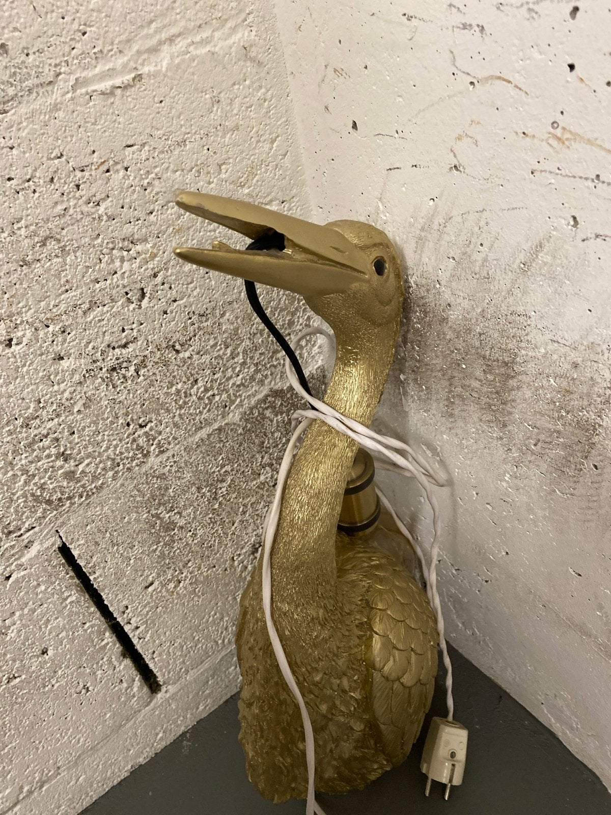 Gouden Reiger Lamp, Overige merken, Gebruikt, Kunststof, E27 (groot)