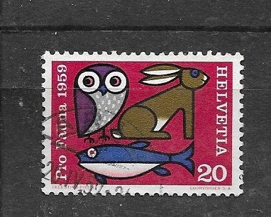 Zwitserland, mi.670, gestempeld, Verzenden, Gestempeld