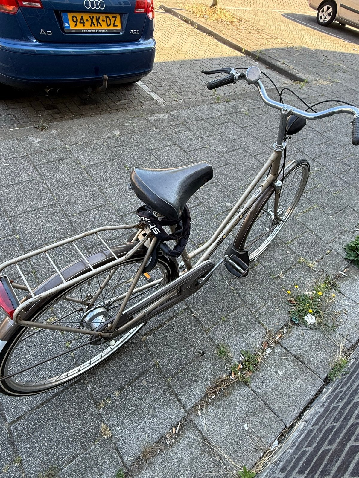 Stijlvolle vintage Gazelle unisex fiets, rijklaar, topstaat, Overige merken, Terugtraprem, Ophalen of Verzenden, 53 tot 56 cm