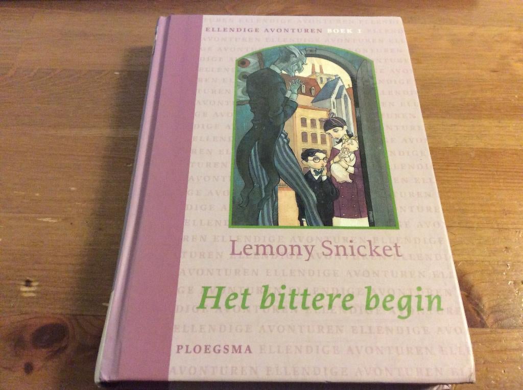Lomony Snicket Ellendige avonturen - Boek 1. zgan, Ophalen of Verzenden, Zo goed als nieuw, Lomony Snicket, Fictie