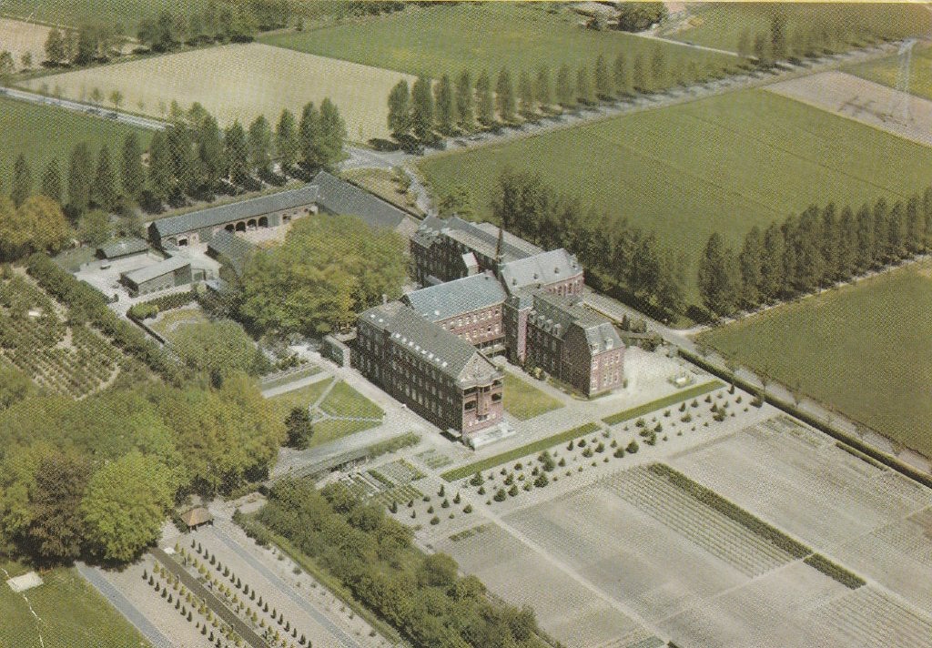AARLE RIXTEL Missieklooster Heilig Bloed Luchtfoto, Verzenden, 1960 tot 1980, Ongelopen, Noord-Brabant