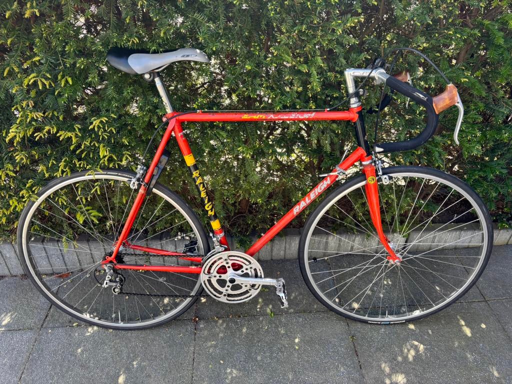 Raleigh Racefiets retro mavic wielen, Ophalen, Gebruikt, 10 tot 15 versnellingen, Overige merken
