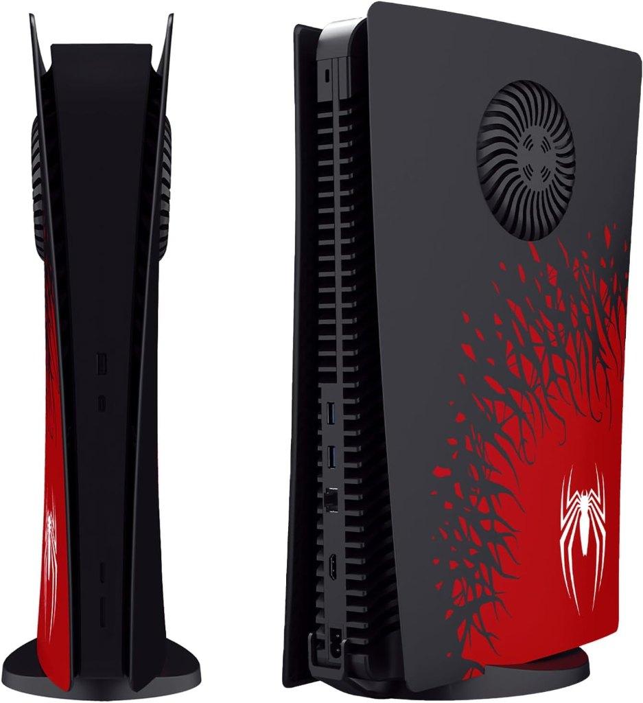 Spider PS5 Faceplate with Cooling Holes Cover, Verzenden, Nieuw, Playstation 5 Digital