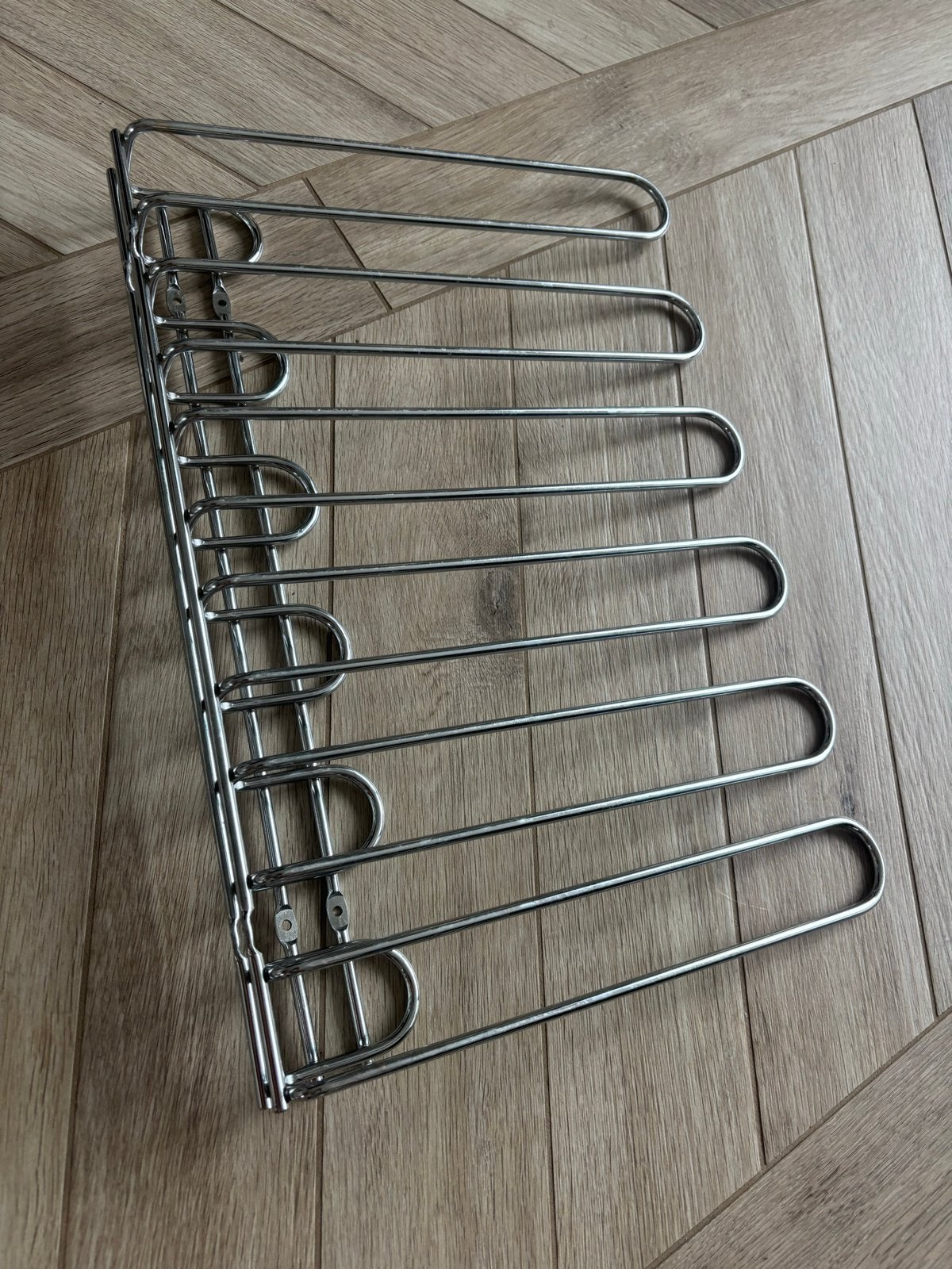 Metalen Wijnglashouder - Ophangsysteem voor Wijnglazen, Gebruikt, Ophalen of Verzenden, Minder dan 5 flessen, Metaal