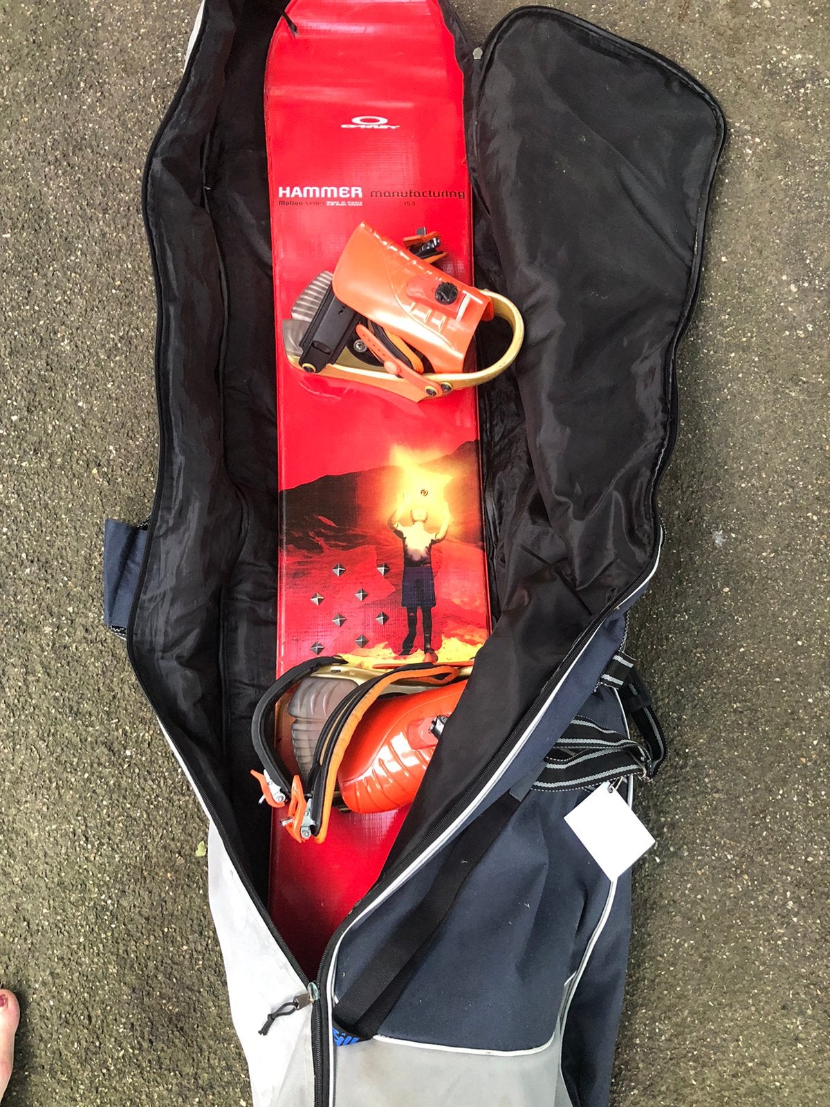 Snowboard hammer 155 cm, Sport en Fitness, Ophalen of Verzenden