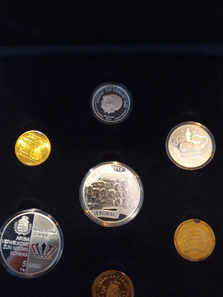 Koninklijke zilverset inhuldiging koning Alexander, Setje, Koningin Beatrix, Zilver, Euro's