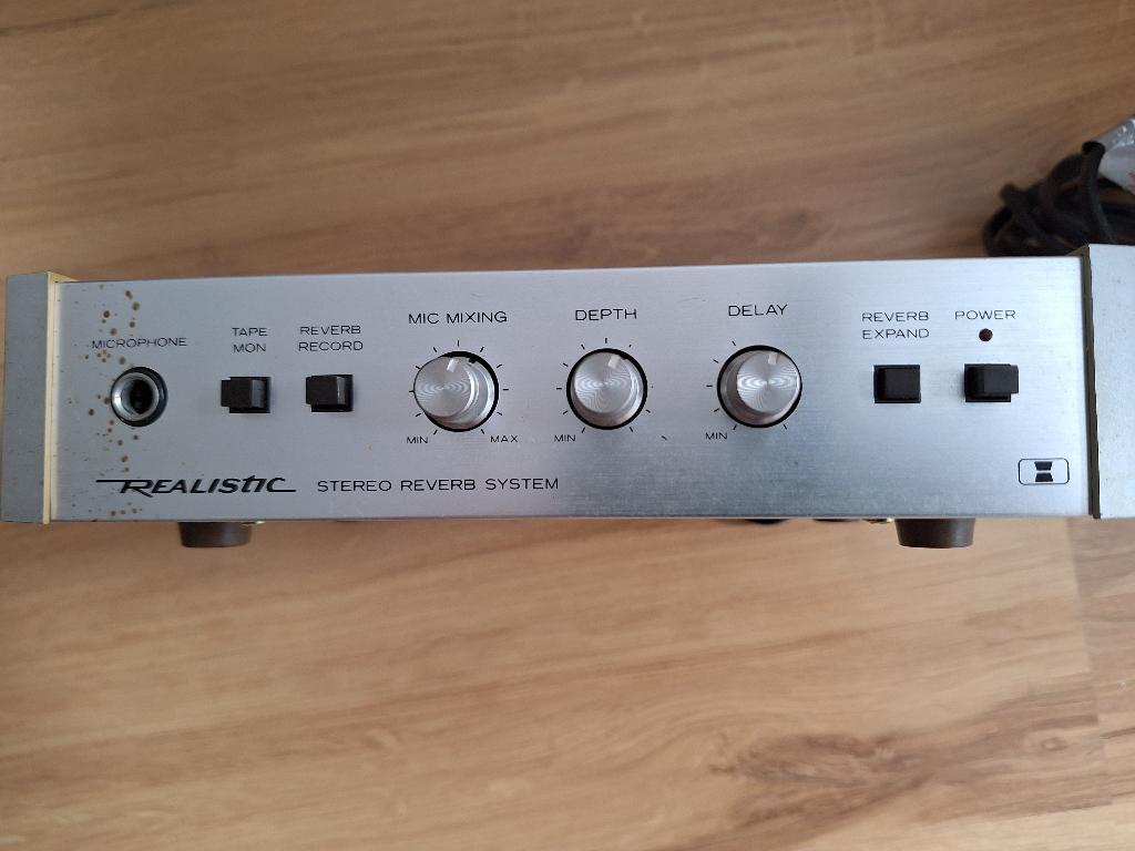 Realistic stereo reverb system, Ophalen of Verzenden, Gebruikt, Overige instrumenten
