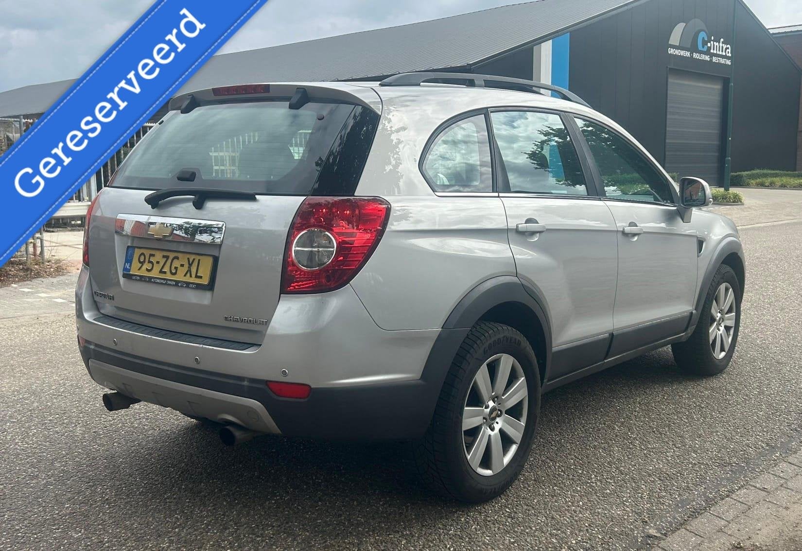Chevrolet Captiva 2.0 VCDI/3e Eig/Airco/Sch.Dak/Leer/150 PK, Auto's, Automaat, Gebruikt, 4 cilinders, 150 pk