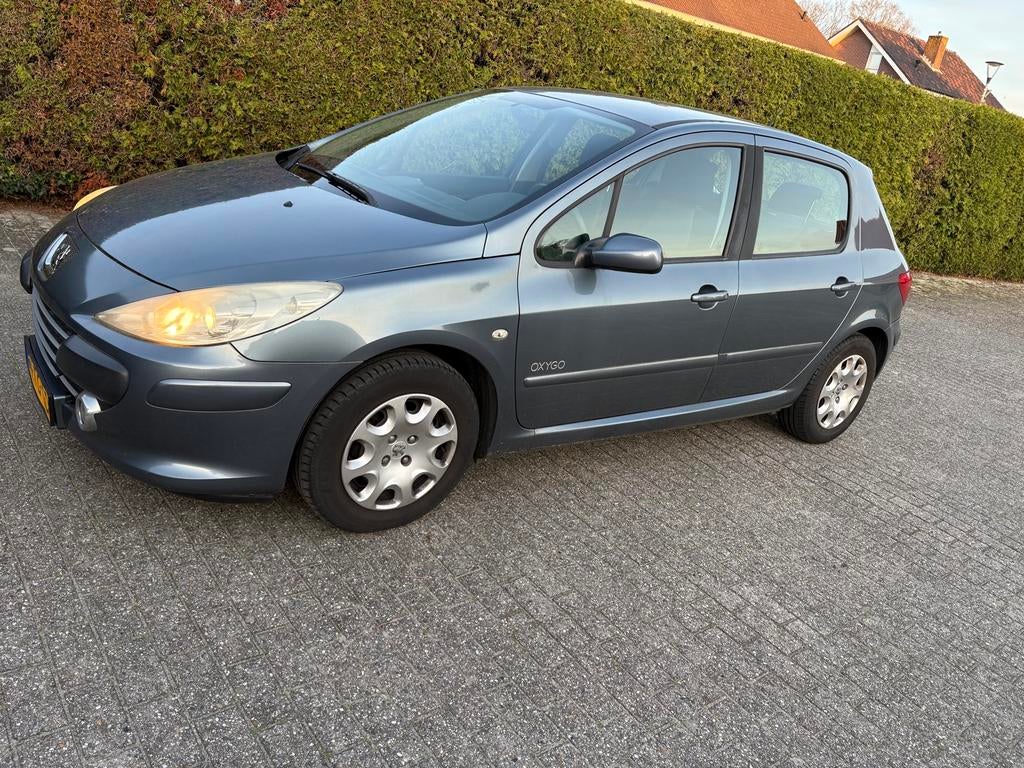 Peugeot 307 1.6 16V 5DR 2006 Grijs, Auto's, Voorwielaandrijving, 4 cilinders, 635 kg, 1200 kg