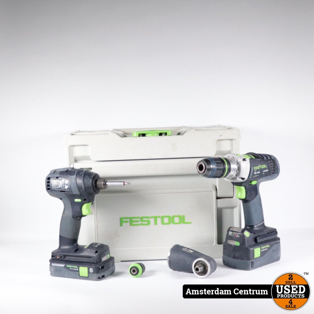 Festool TID 18 / PDC 18 Slagtol & Schroeftol  - Nette Staat
