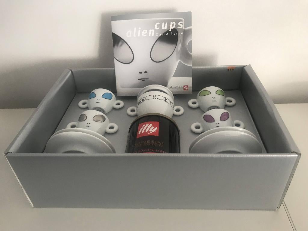 Illy Collection 2001 Alien Cups, Verzenden, Nieuw, Porselein, Kop en/of schotel
