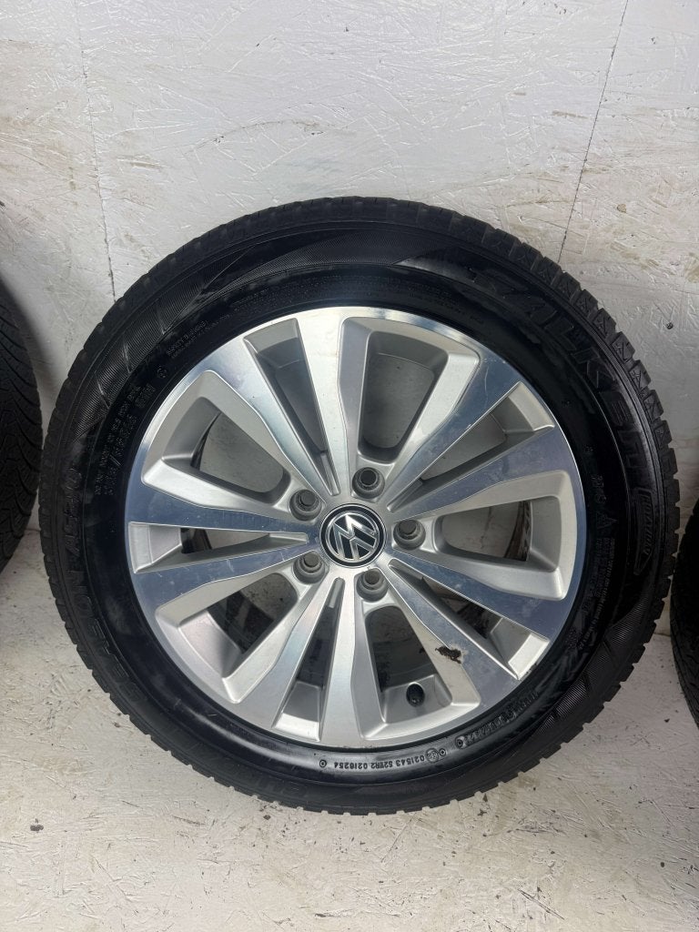 Originele Volkswagen Golf Caddy velgen 16" 5x112 Toronto 7mm, Niet ingevuld, Gebruikt, 16 inch, Banden en Velgen