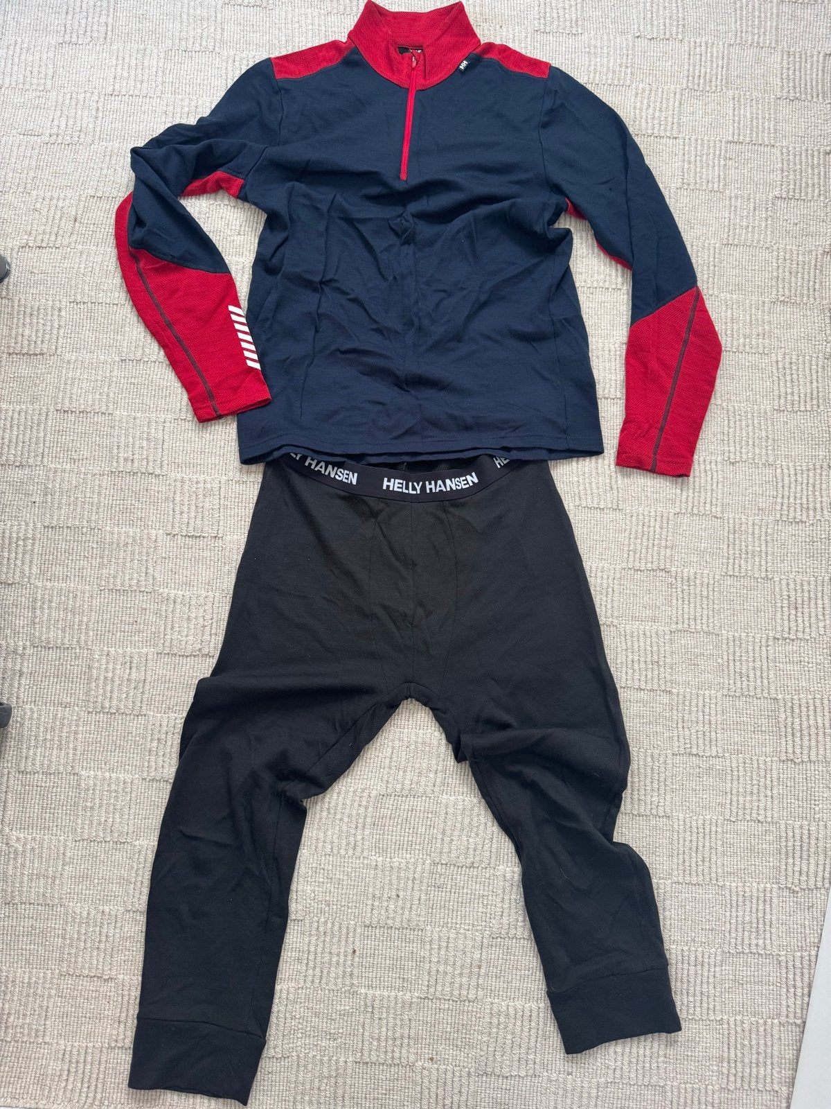Helly Hansen Merino Midweight Baselayer Set - Maat L, Ophalen of Verzenden, Zo goed als nieuw, Maat 52/54 (L), Pak
