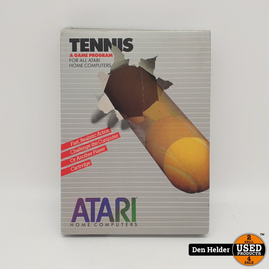Tennis Atari XE Game - In Nette Staat, Atari, Gebruikt, Support@atari.com, Atari SA
78 Rue Taitbout
75009 Paris,
France