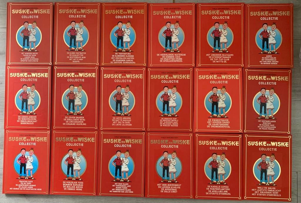 Grote Suske en Wiske Collectie - Diverse Albums, Meerdere stripboeken, Ophalen, Gelezen