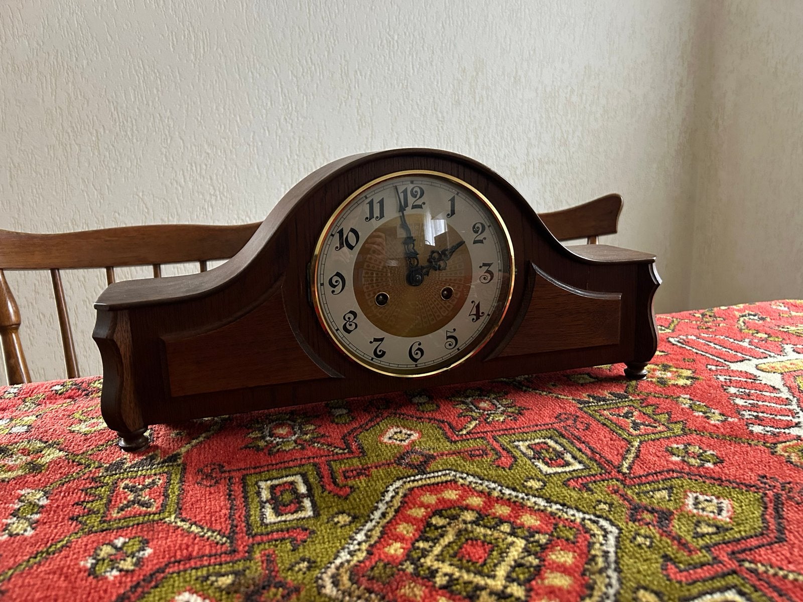 Antieke schoorsteenklok - Pendule, Ophalen of Verzenden