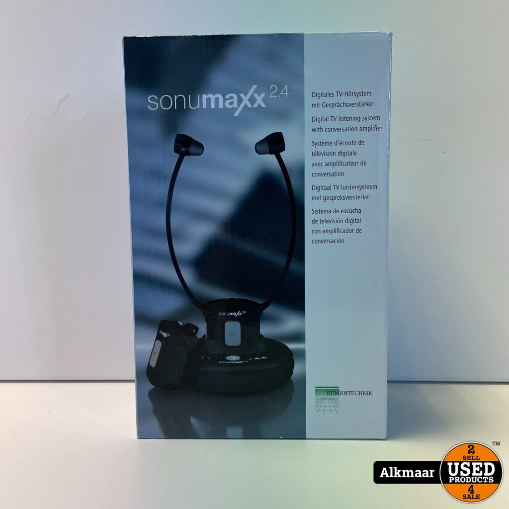 Sonumaxx 2.4 GHZ koptelefoon slechthorenden | Zo goed als ni