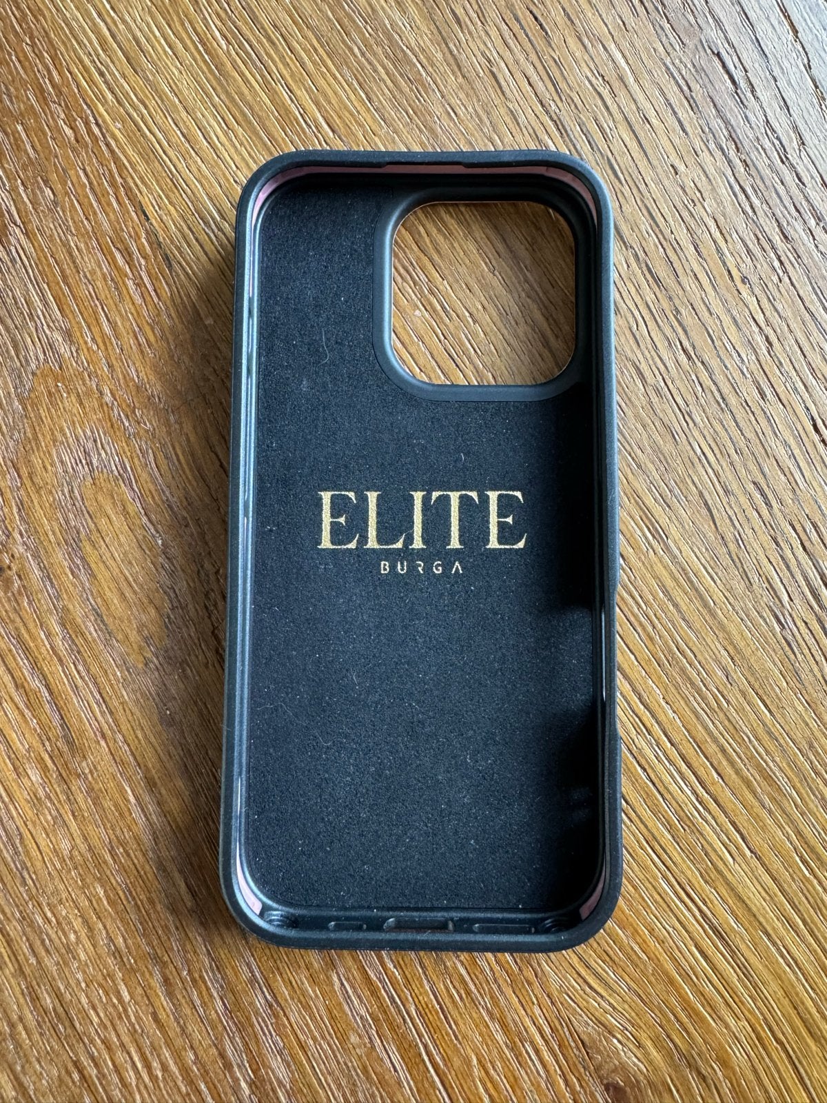 Burga Elite iPhone 16 Pro hoesje - Zwart, Kunststof, Zwart, Hoesje of Tasje, Ophalen of Verzenden