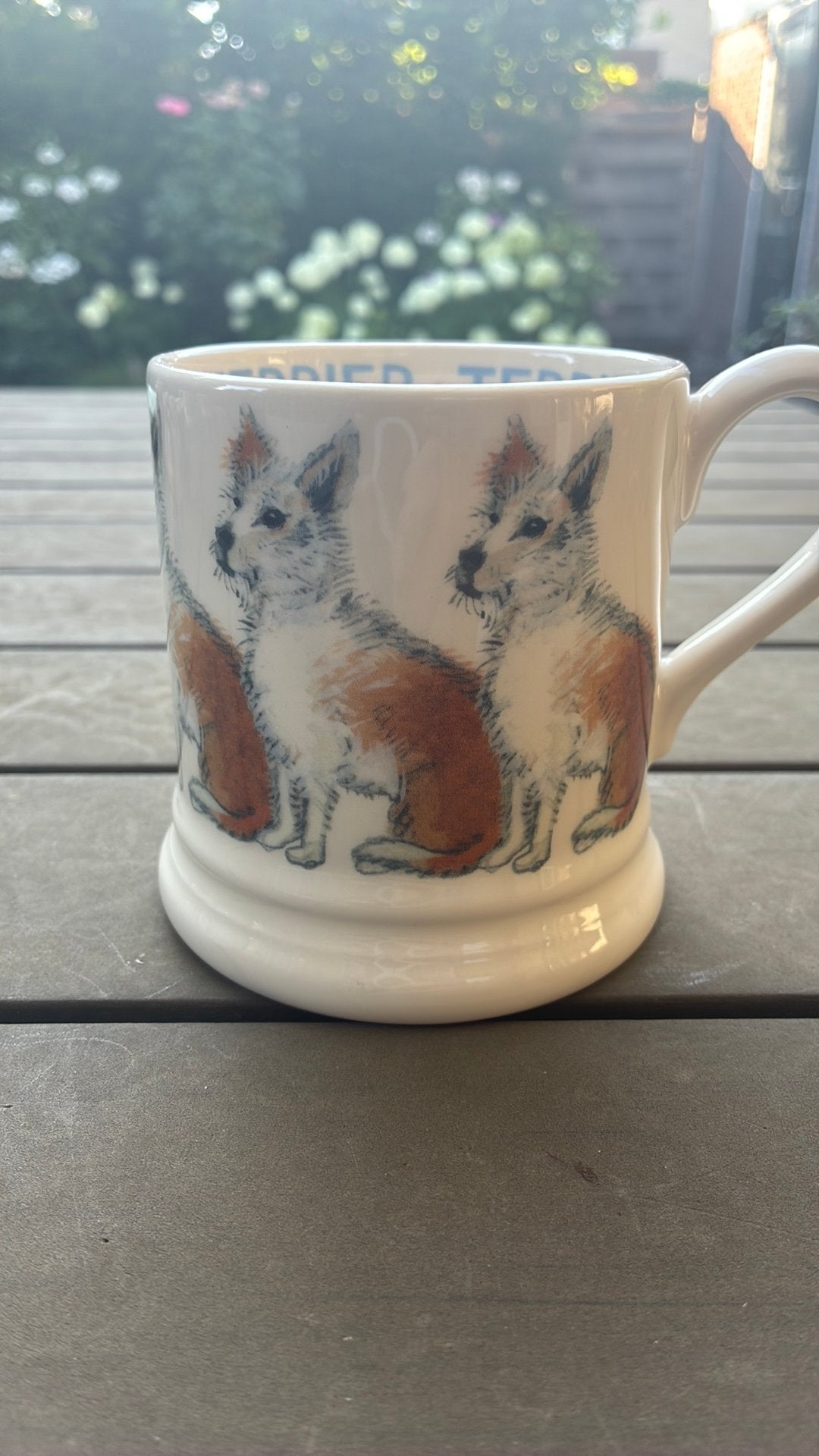 Emma Bridgewater 1/2 pnt mug terrier, Huis en Inrichting, Keuken | Servies, Nieuw, Ophalen of Verzenden, Overige stijlen, Kop(pen) en/of Schotel(s)