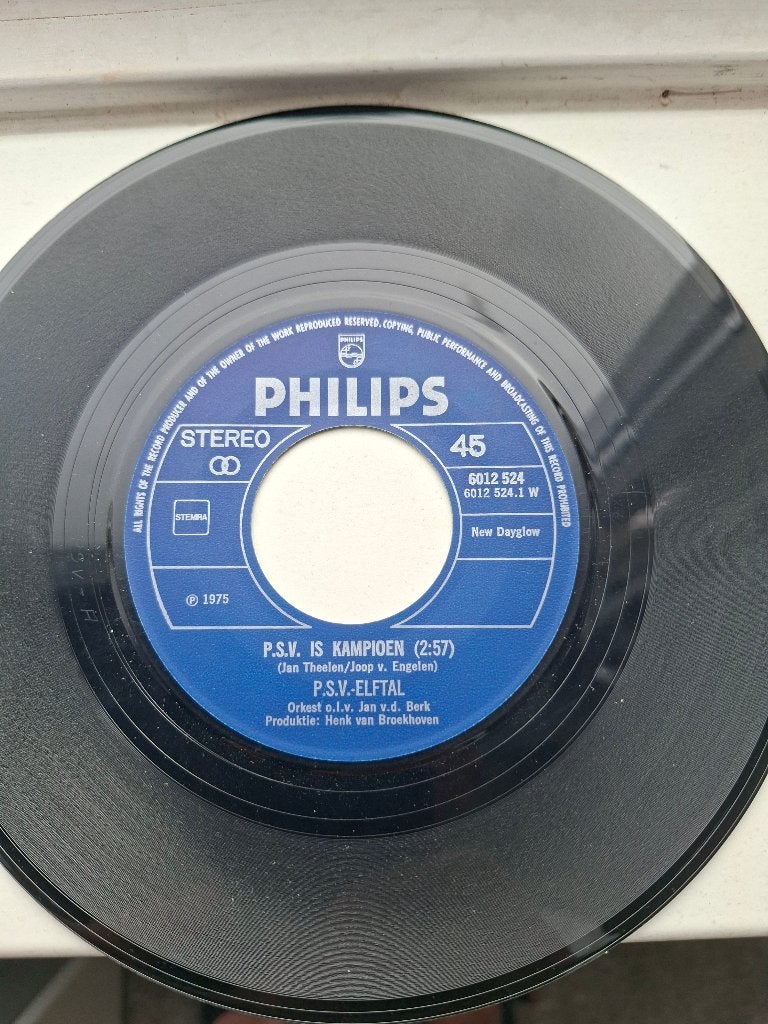 Single  PSV eindhoven, Ophalen of Verzenden, Zo goed als nieuw, PSV, Overige typen