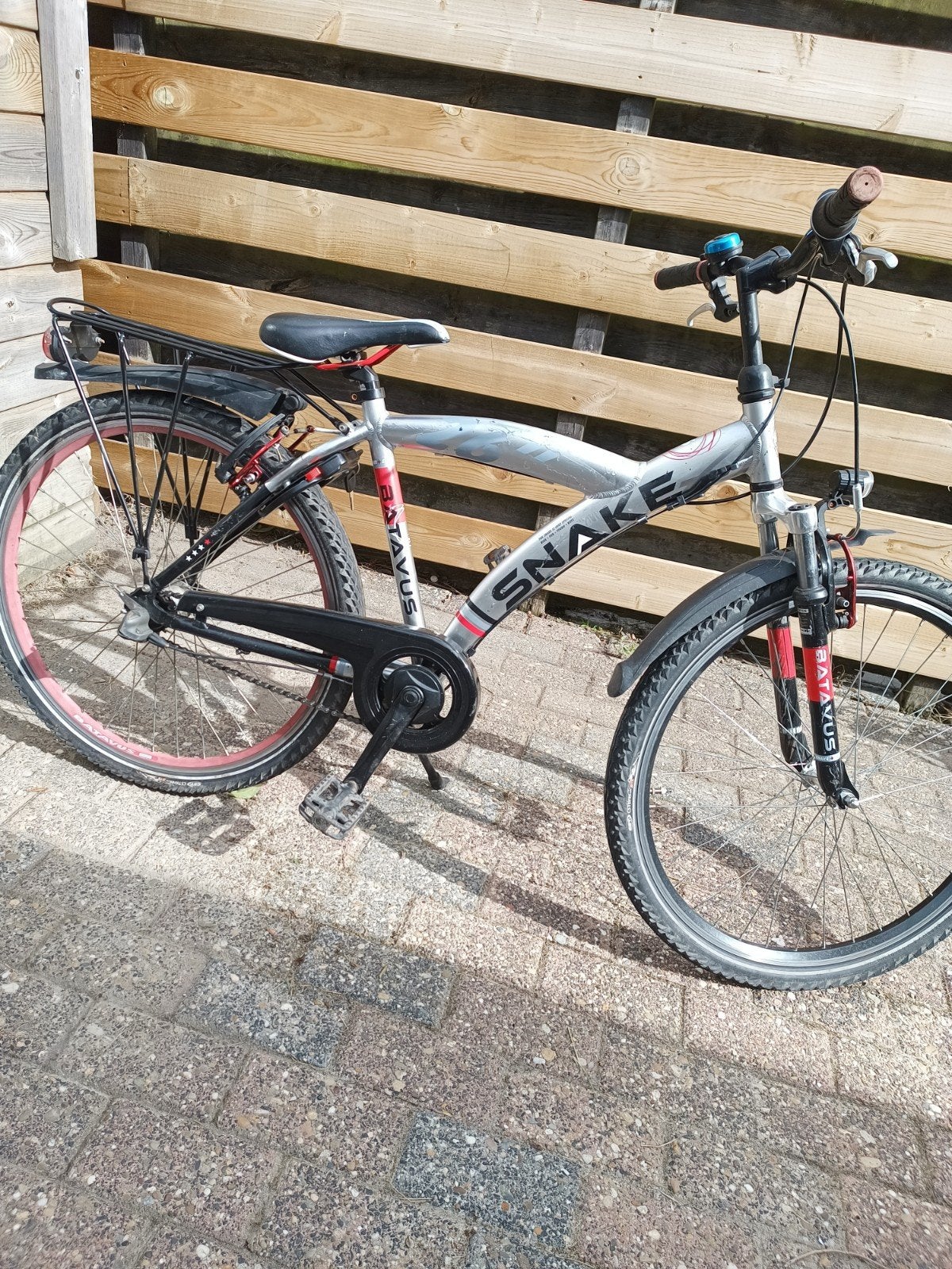 Batavus Snake 26 inch, Ophalen of Verzenden, Gebruikt, 26 inch of meer, Handrem