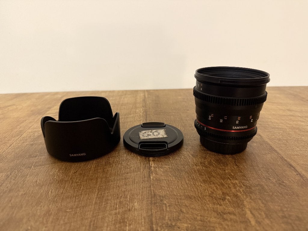 Samyang 50mm T1.5 Lens