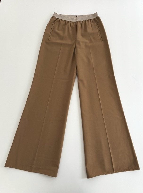 NIEUW! Stella Forest lange wijde pantalon broek camel 38, Maat 38/40 (M), Stella Forest, Bruin, Verzenden