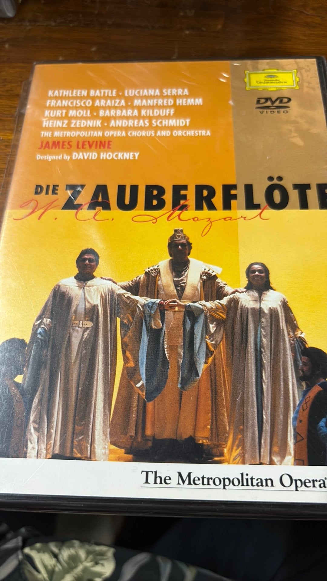 Die Zauberflöte - The Metropolitan Opera DVD, Cd's en Dvd's, Dvd's | Muziek en Concerten, Alle leeftijden, Ophalen of Verzenden