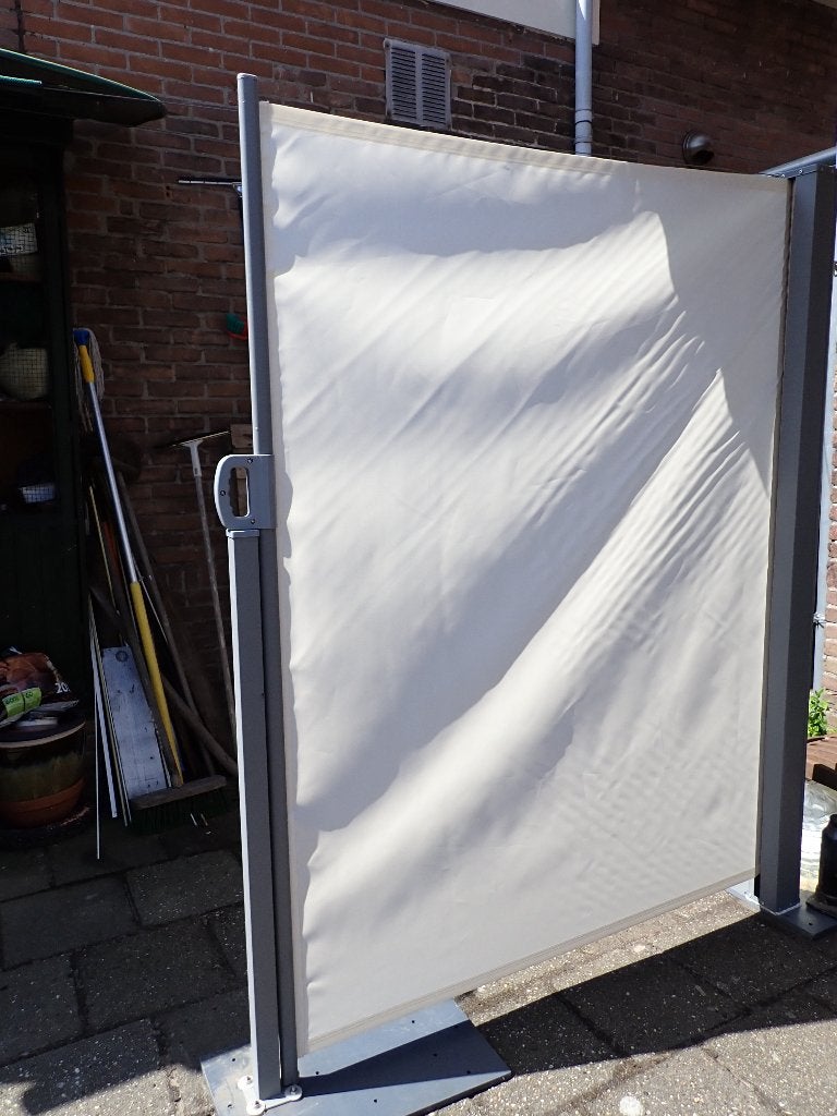 Windscherm uitrekbaar voor tuin, terras of camping, Ophalen, Zo goed als nieuw