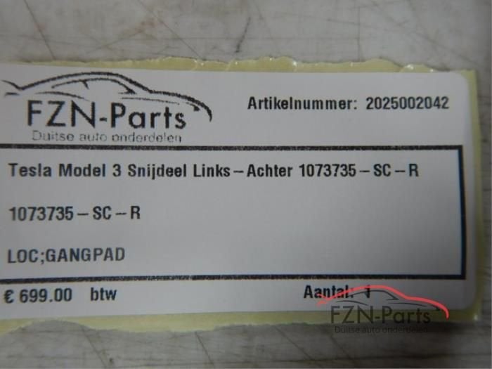 Foto 8 van Tesla Model 3 Snijdeel Links-achter