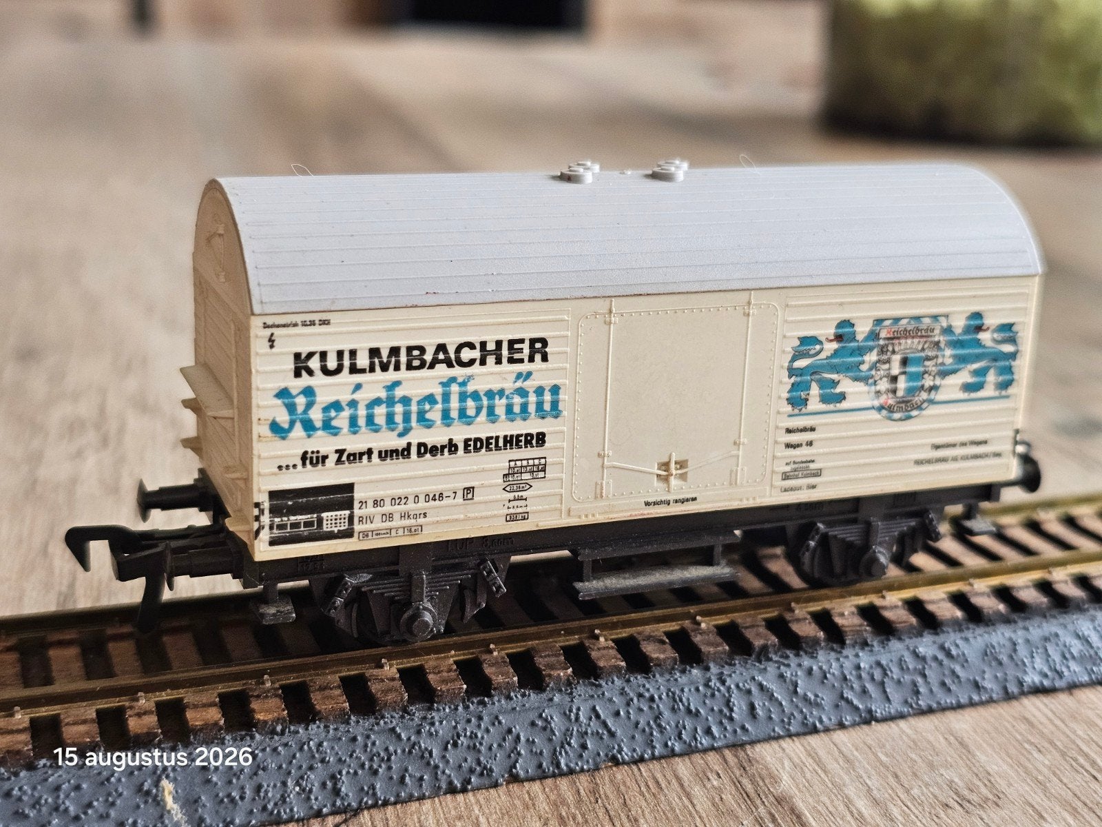 Fleischmann Koelwagen HO - Kulmbacher Reichelbräu, Gelijkstroom, Fleischmann, Wagon, Ophalen of Verzenden