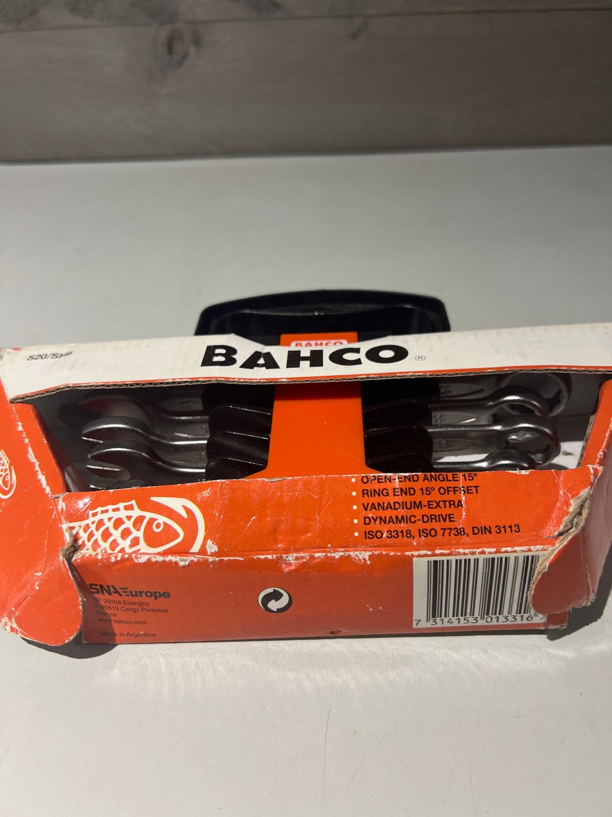 Bahco Ringsteeksleutelset 6-delig (8-17mm), N, N, Nieuw, Ophalen of Verzenden